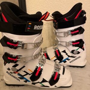 Rossignol Hero JR 65 Kids ski boots 24,5 US Size 5-5.5 White